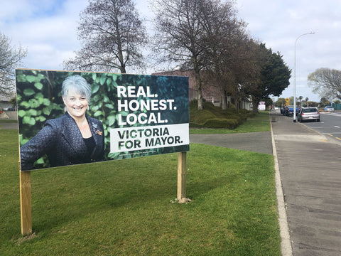Local Election Hoardings - The Spin Off Review